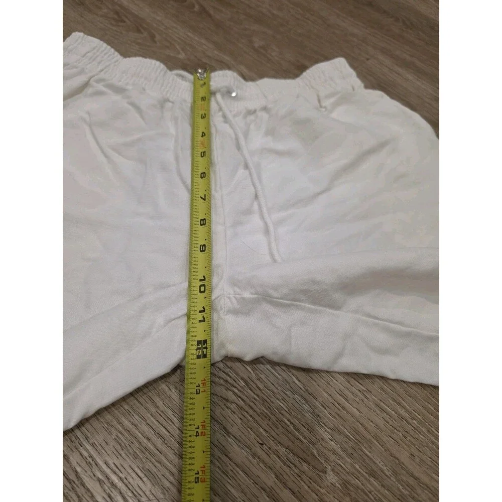 Wilfred Women's White Linen Pants Size Medium